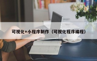 宜宾可视化+小程序制作（可视化程序编程）